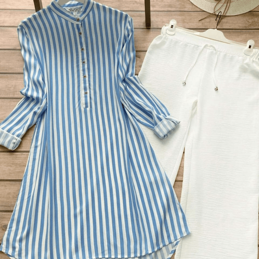 Rehyan Blue Kurti