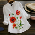 Floral Whispers-Scarlet Bloom-