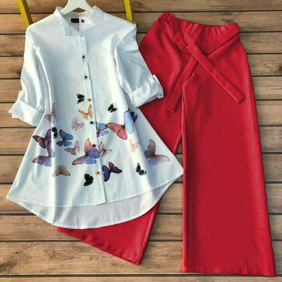 Butterflies Red Reyon